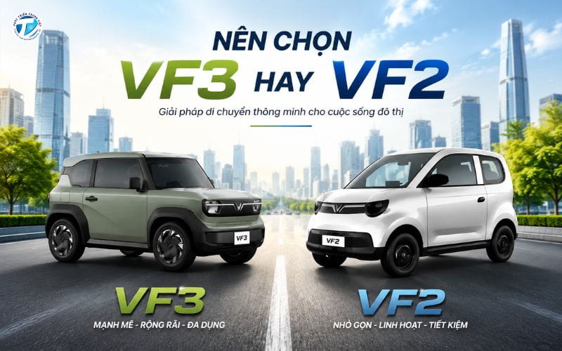 Nên Chọn VF2 Hay VF3 Cho Nhu Cầu Di Chuyển Hằng Ngày?